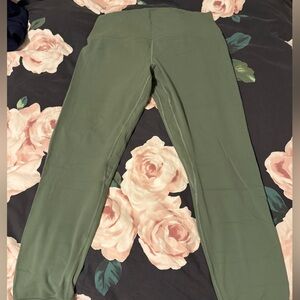 Lululemon align Olive Green leggings